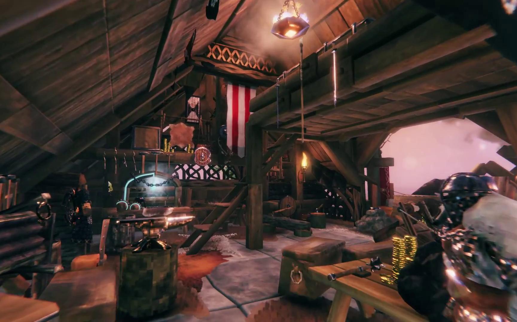 英灵神殿valheim室内装修篇铁匠铺