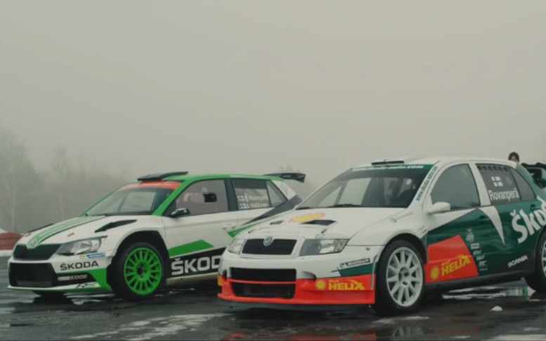 【WRC】斯柯达Fabia VS 斯柯达Fabia 时代的对决哔哩哔哩bilibili