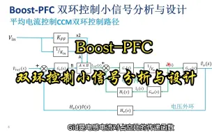 Video herunterladen: Boost-PFC CCM双环(电压外环+电流内环)控制小信号分析与设计