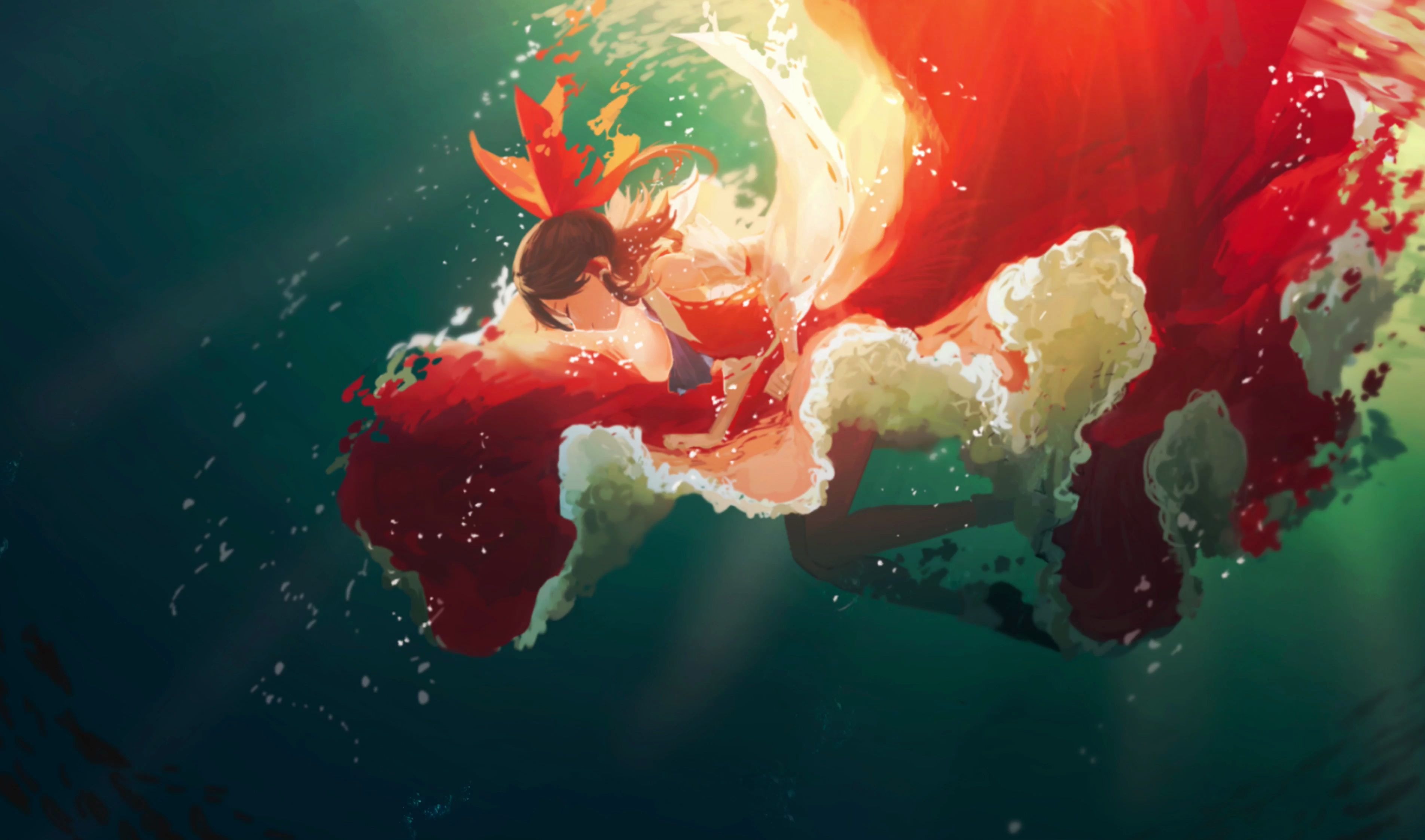 博丽灵梦动态壁纸好久不见哇小可爱们