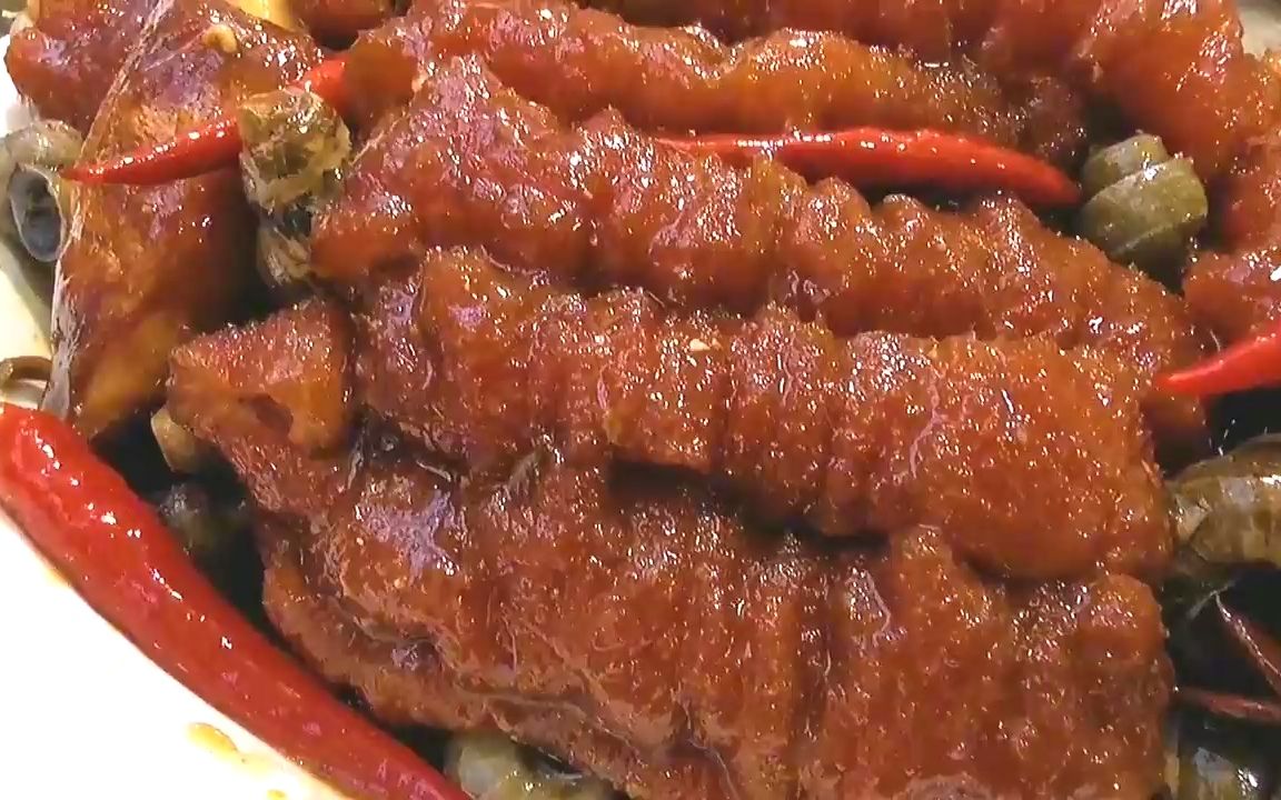 年夜菜巨献:"猪脚螺蛳扣"!做法讲究,香而不腻,这年过得硬气