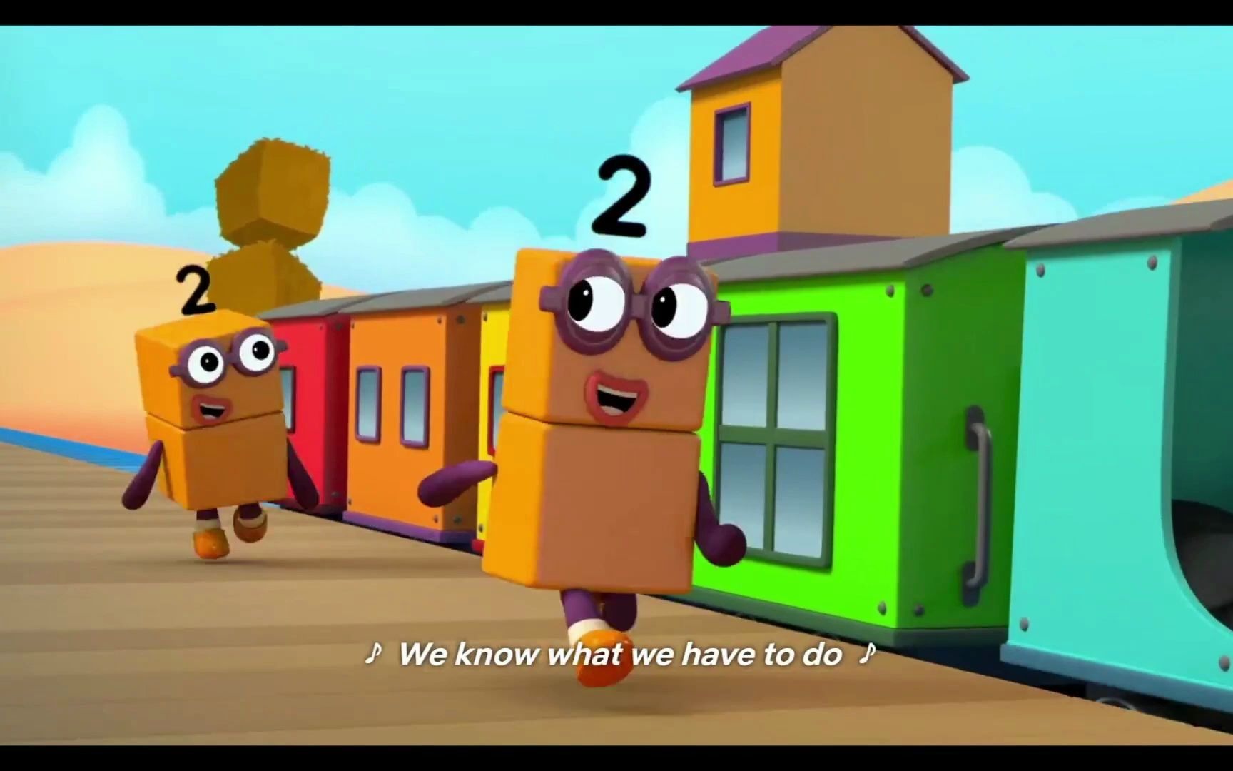 numberblocks season 1 episode 18 - the numberblocks express