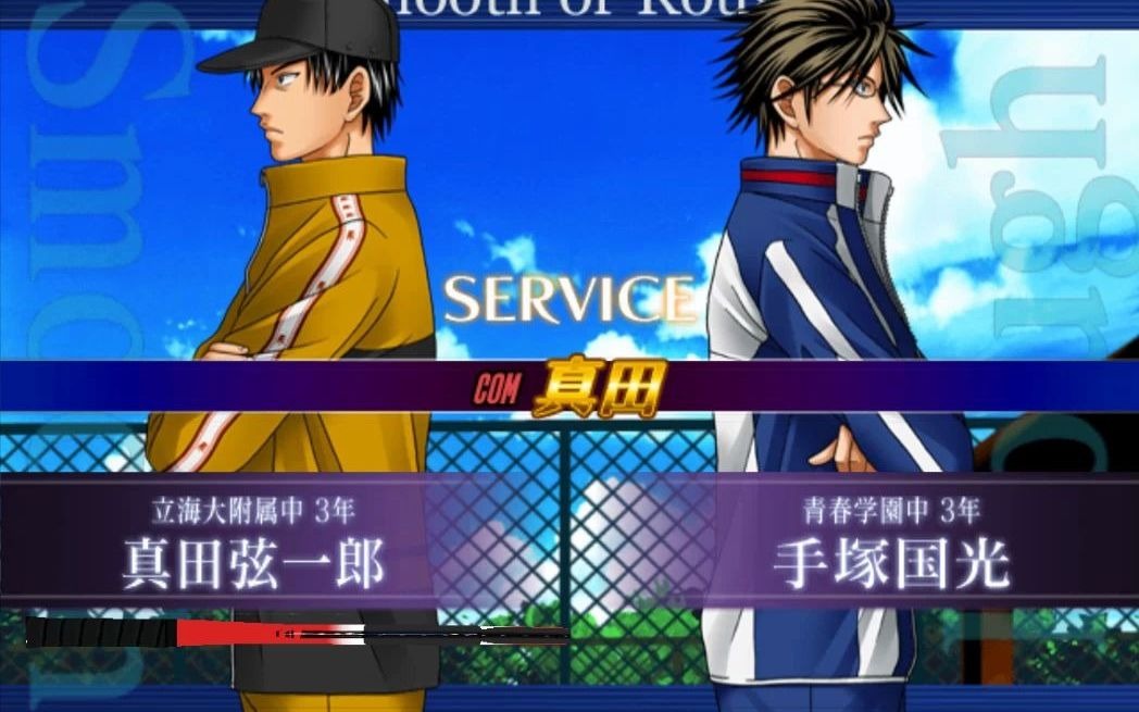 真田弦一郎vs手冢国光