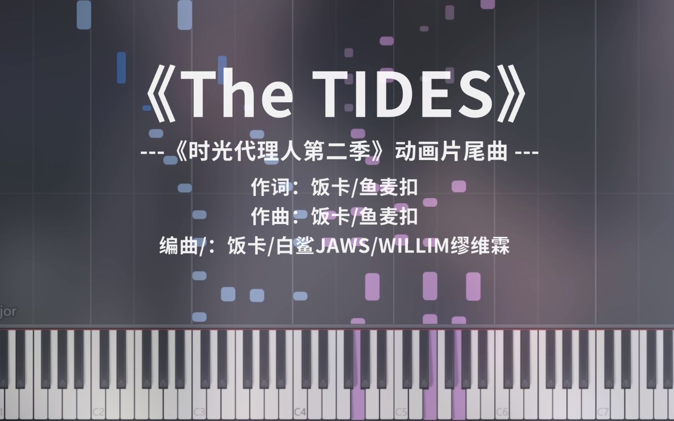 [图]《The TIDES》高燃钢琴版（时光代理人第二季片尾曲）