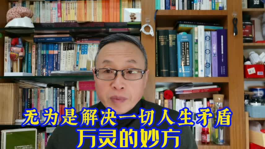 人生所有的矛盾与难题,都可以用“无为”这个万灵的妙方解决!哔哩哔哩bilibili