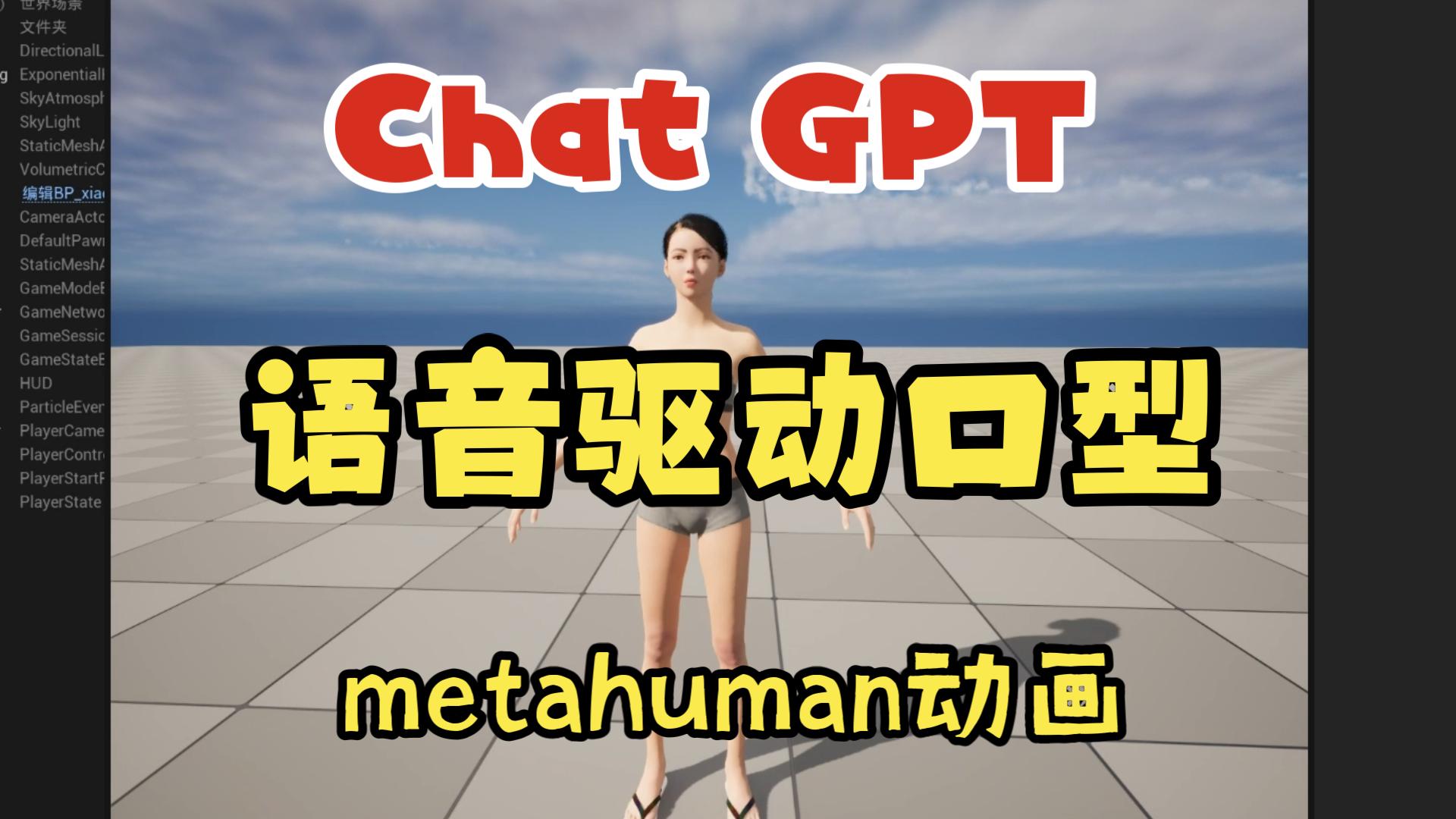 UE中语音驱动metahuman口型动画 - 视频下载 Video Downloader
