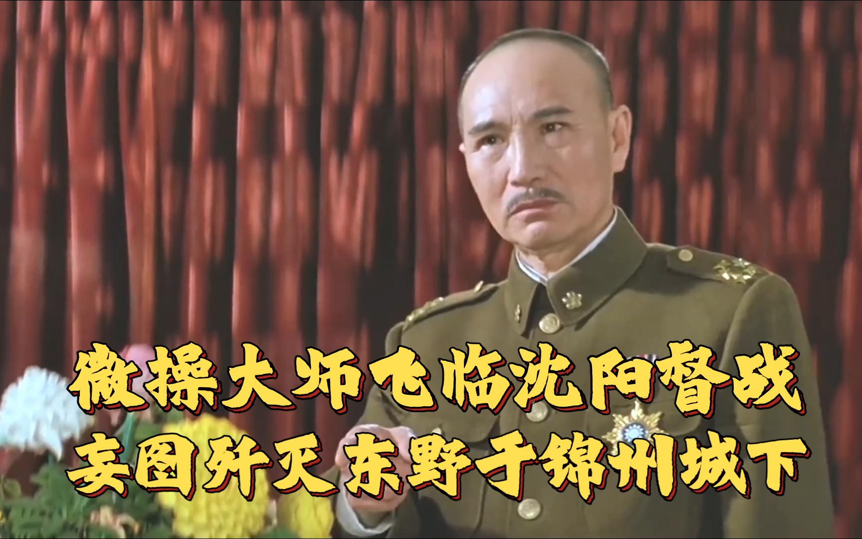 大决战6 卫立煌顾祝同两人意见不同,老蒋无奈飞临沈阳督战.