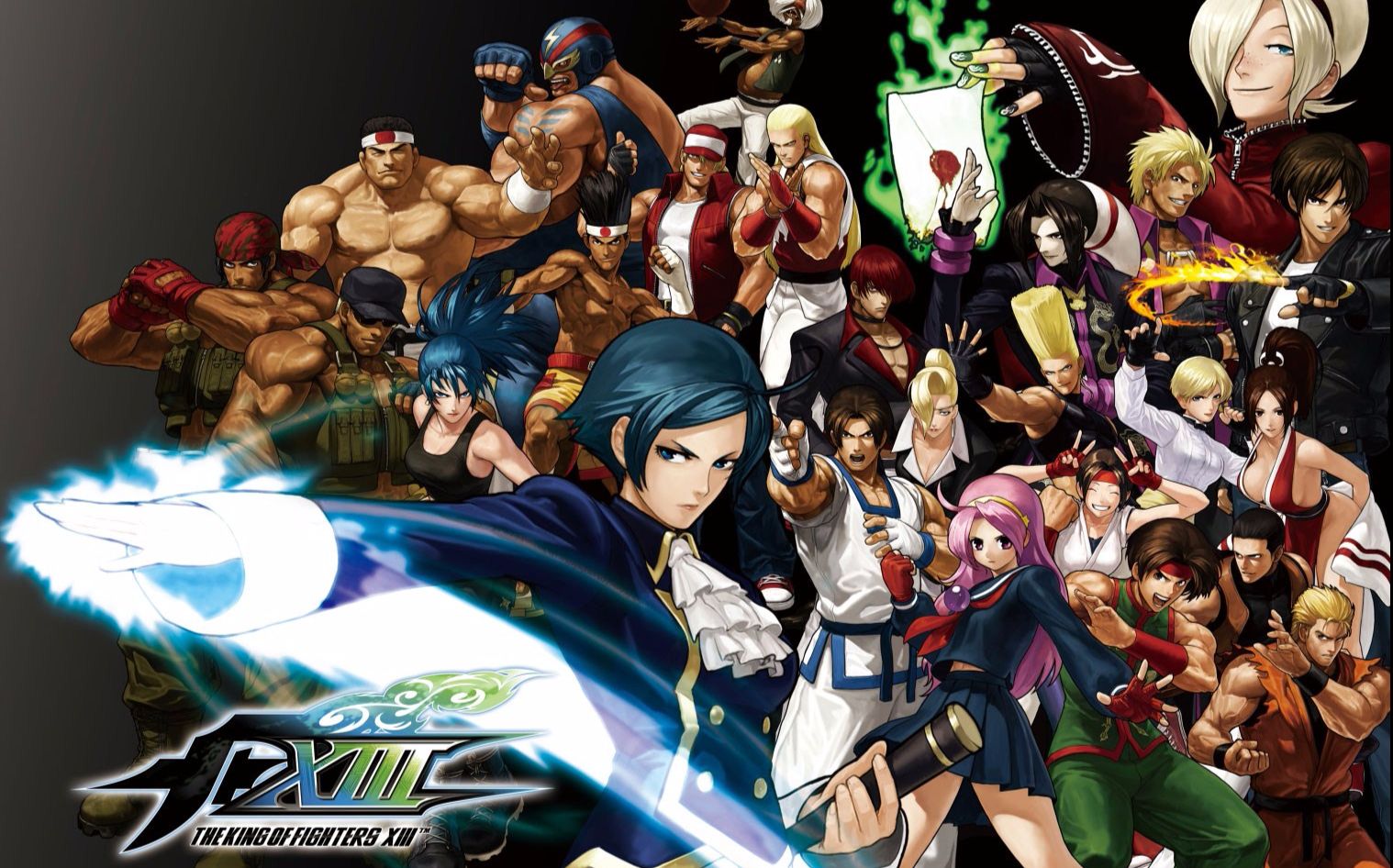 使用ps gun制作kof头像