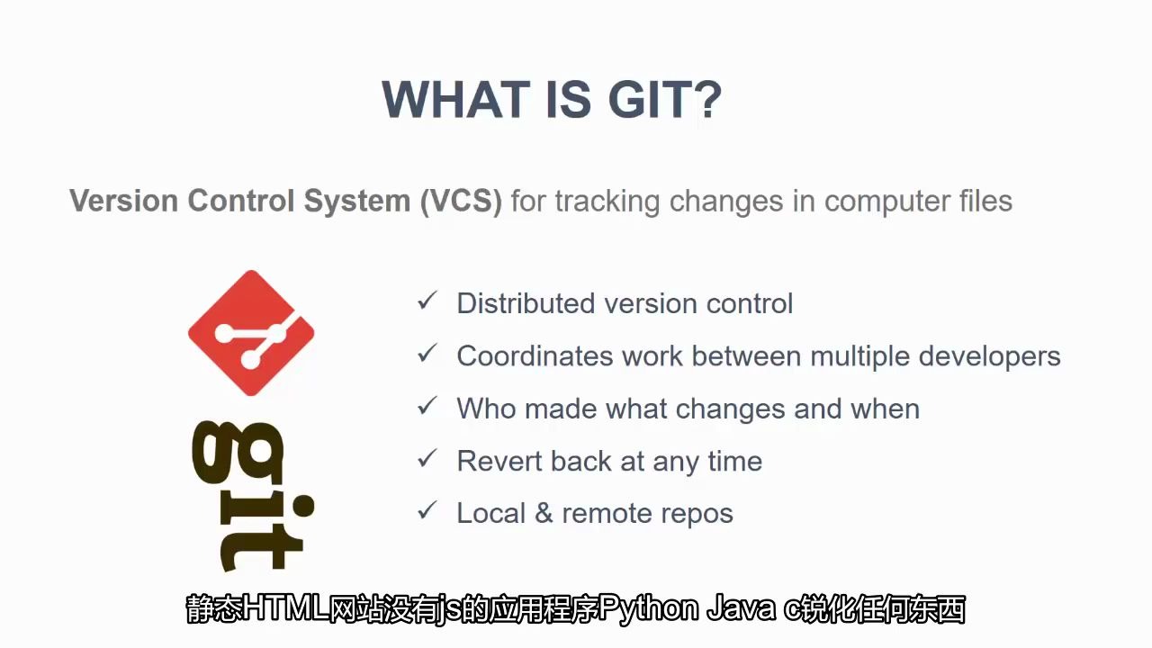跟着外国大神学习git,半小时学会安装,使用.