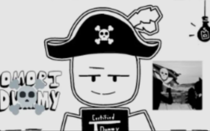 [图]OMORIDUMMY THE PIRATE☠️☠️☠️ ( Item Asylum Animation )【熟肉】