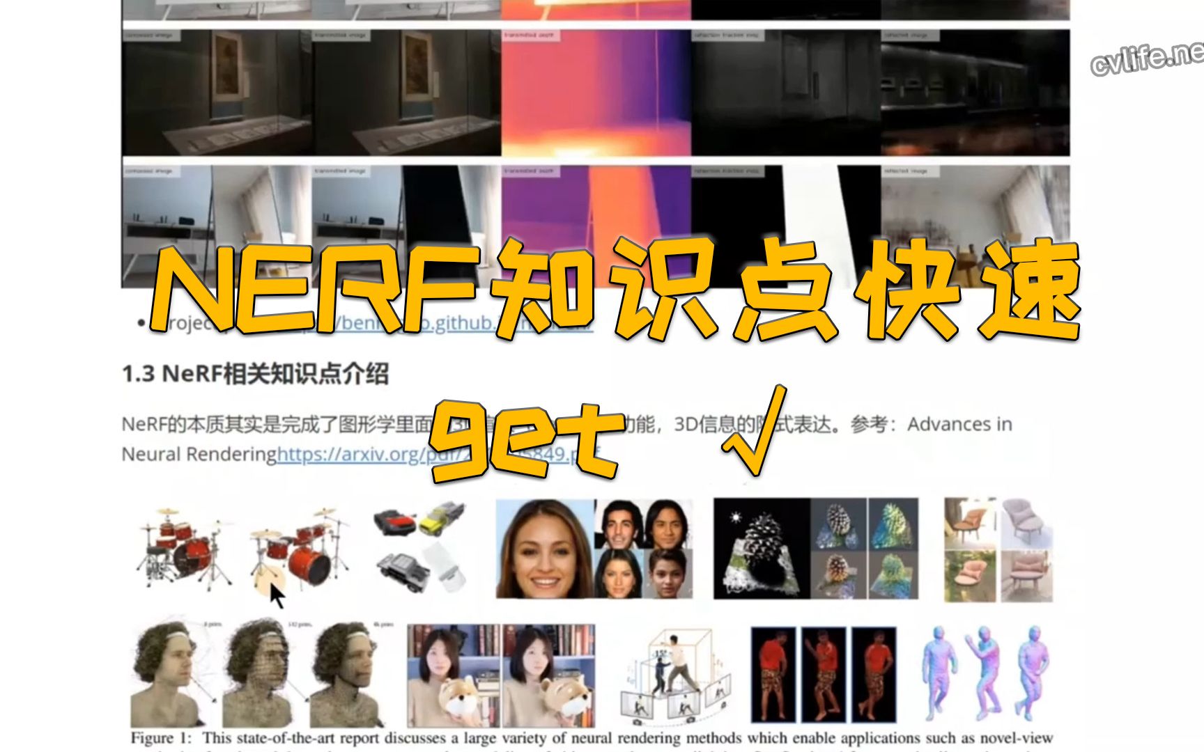 NERF(神经网络辐射场)知识点快速get哔哩哔哩bilibili