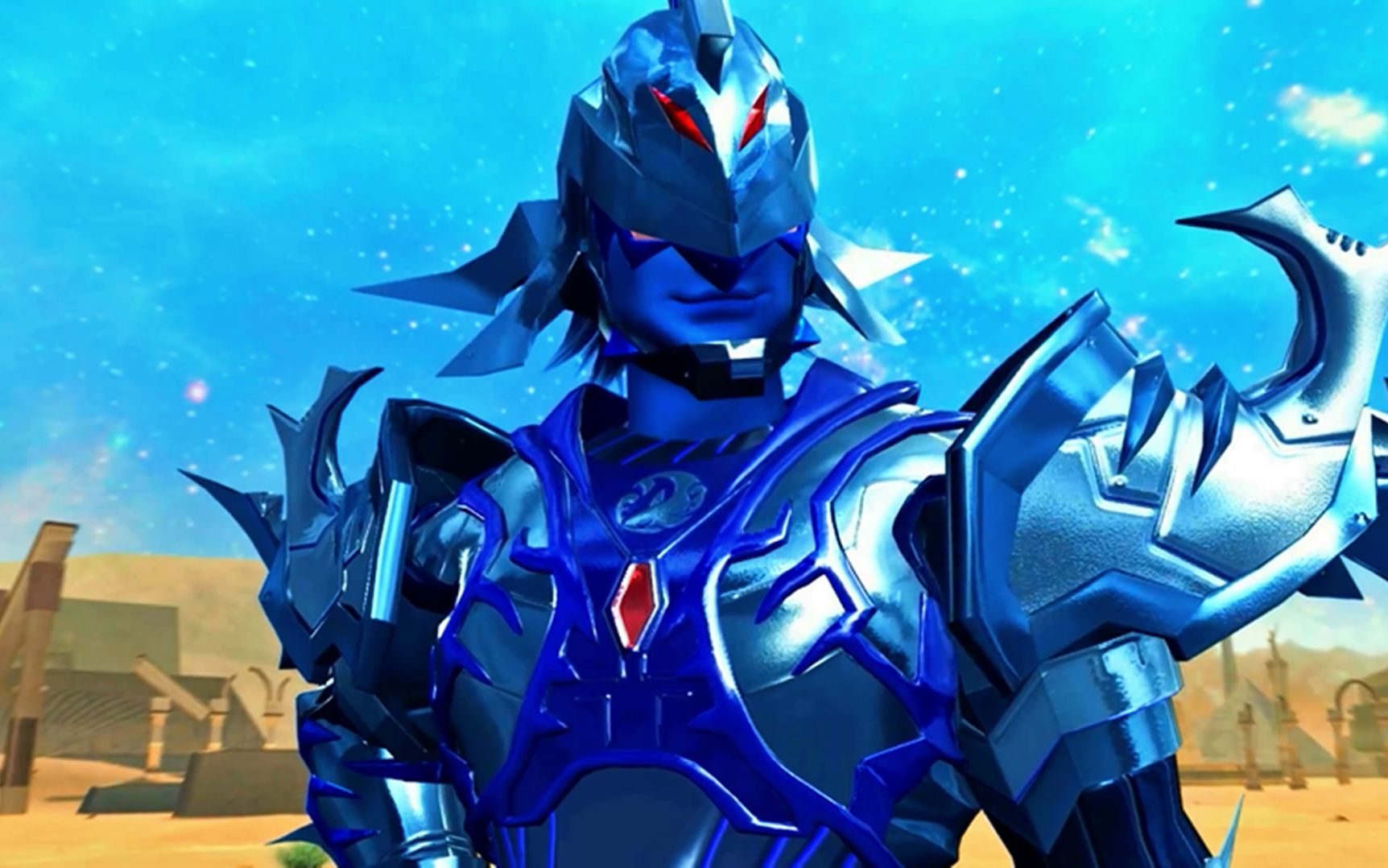 超兽武装:鲸鲨战神到底有多强?单手暴打超兽战队!