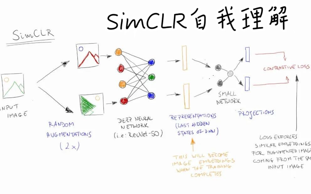 SimCLR的基本流程
