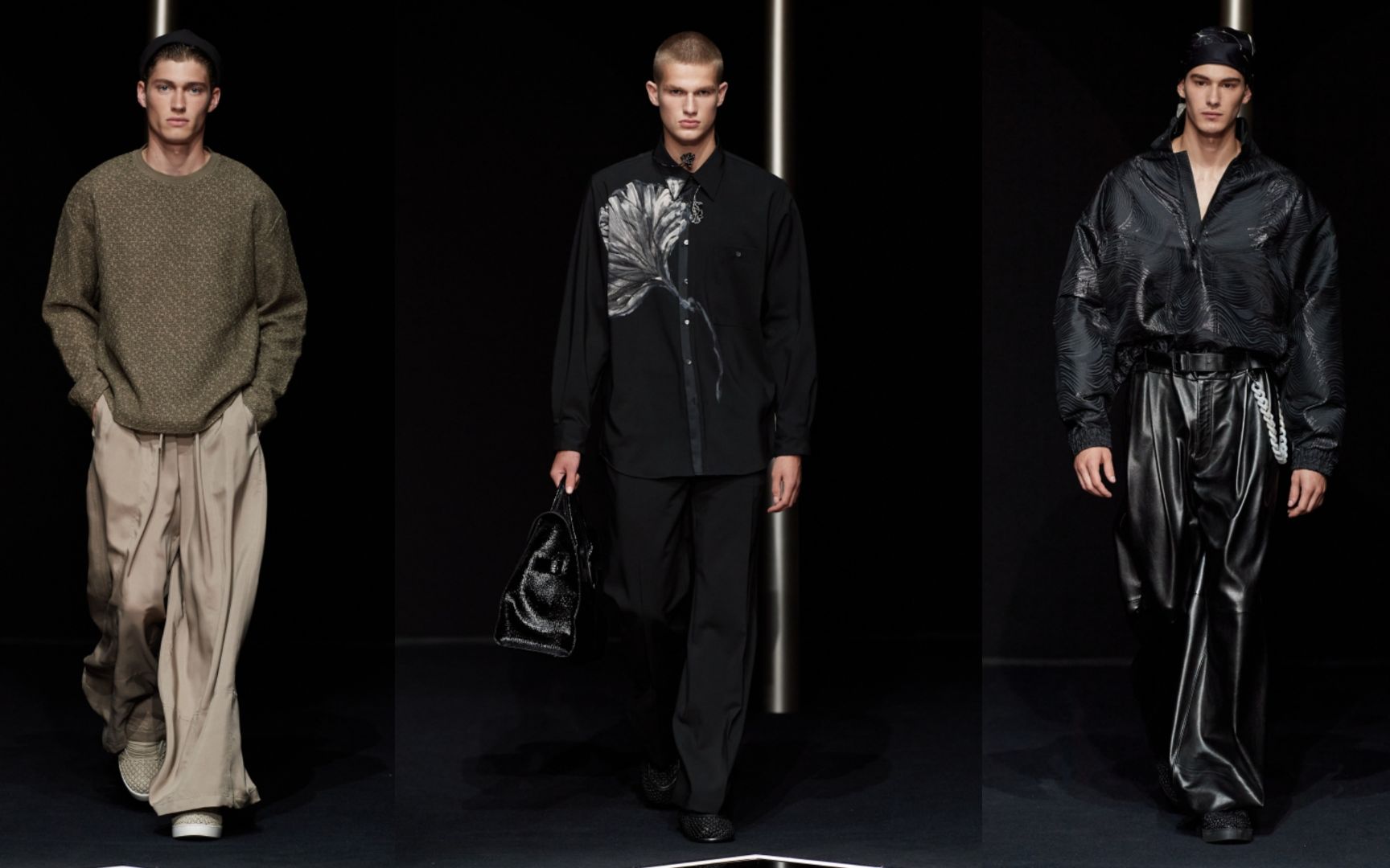 【米兰男装周】 emporio armani 2024年春夏男装