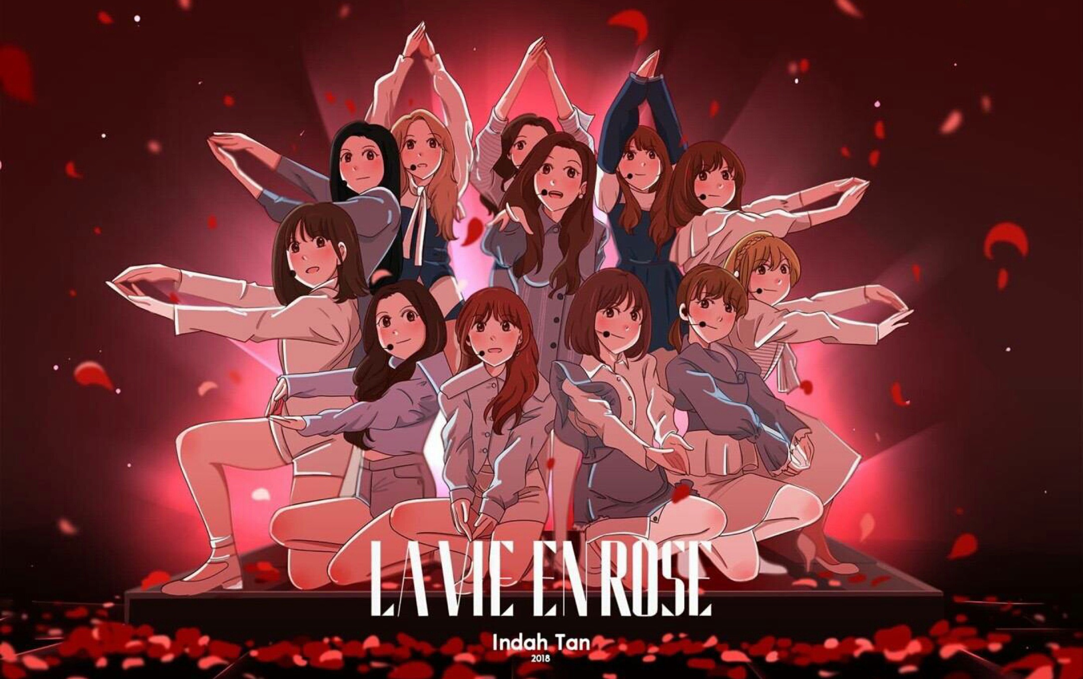 izone超全十二合一仙女一键换装的正确打开方式lavieenrosestagemix