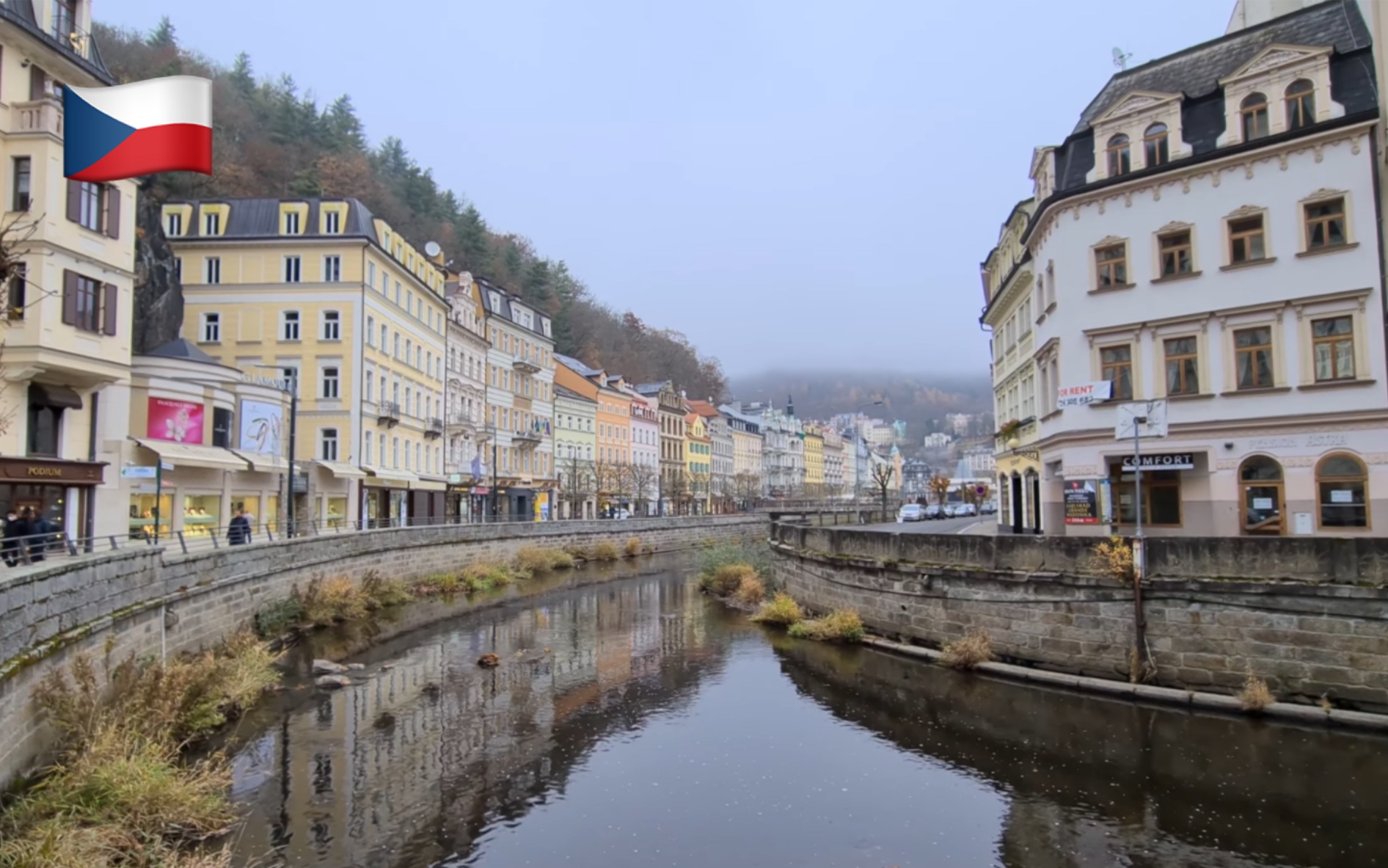 [图]【超清】漫步游捷克卡罗维发利(Karlovy Vary)｜捷克西端的一个著名矿泉疗养地 2021.11