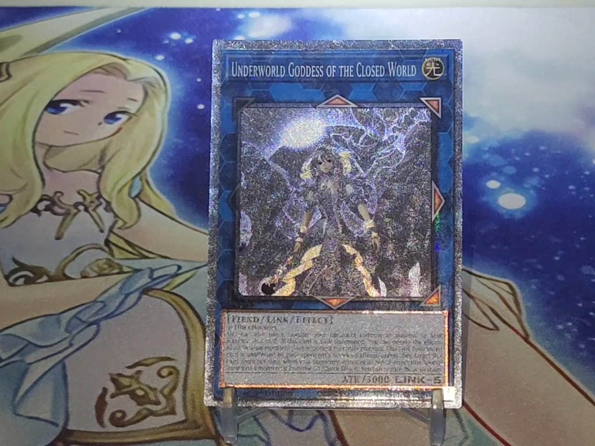 实卡鉴赏 闭锁世界的冥神cr