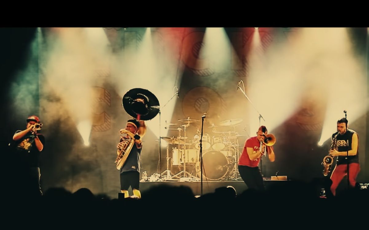 【管乐】lucky chops 波兰华沙现场音乐会 live in warsaw, poland