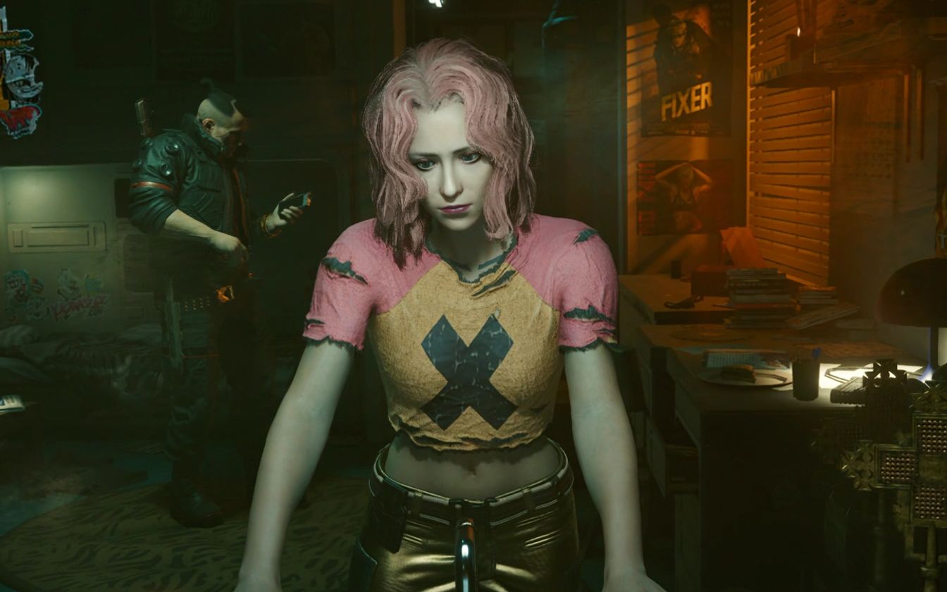 【赛博朋克】可爱的女v捏脸展示