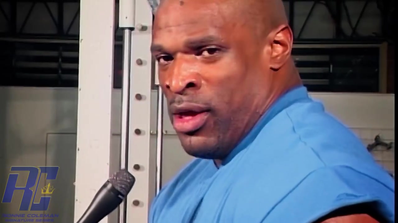 【生肉】罗尼库尔曼是怎么练腿的(ronnie coleman - explaining how i