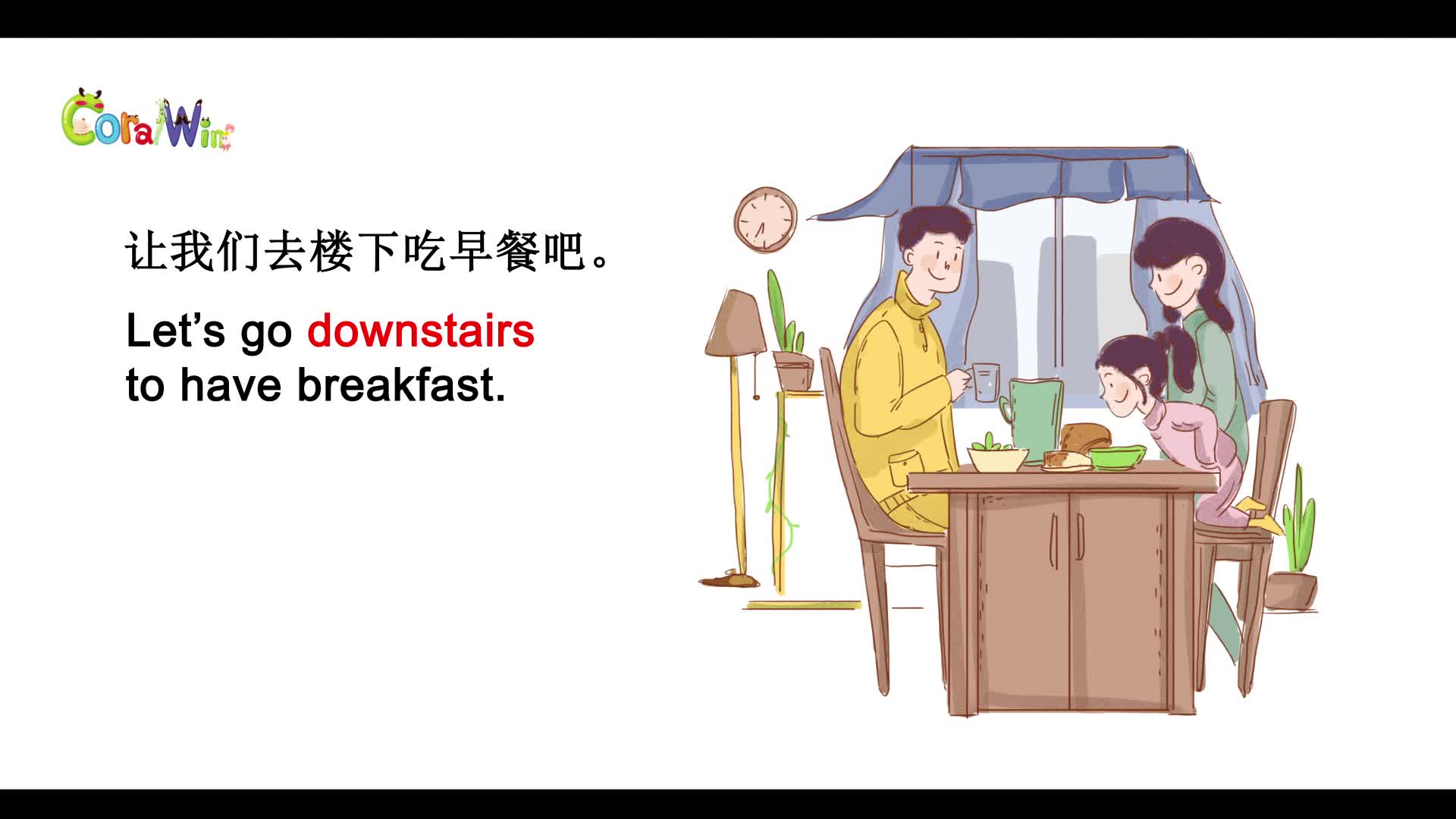 [图]巧记剑桥英语KET单词-downstairs