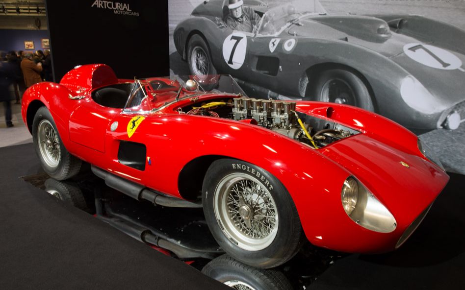 2150万英镑成交的法拉利:ferrari 335 spider scaglietti拍卖