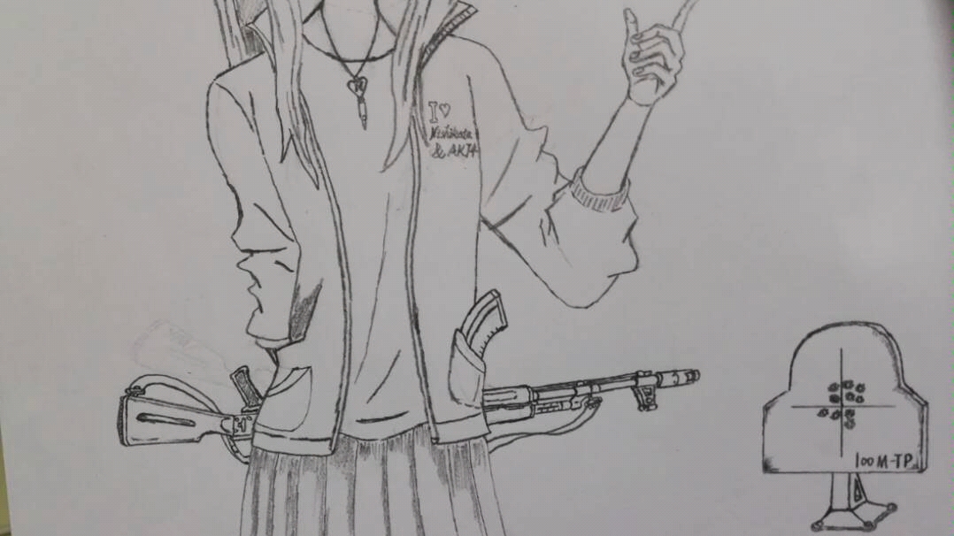 自己画的高木同学