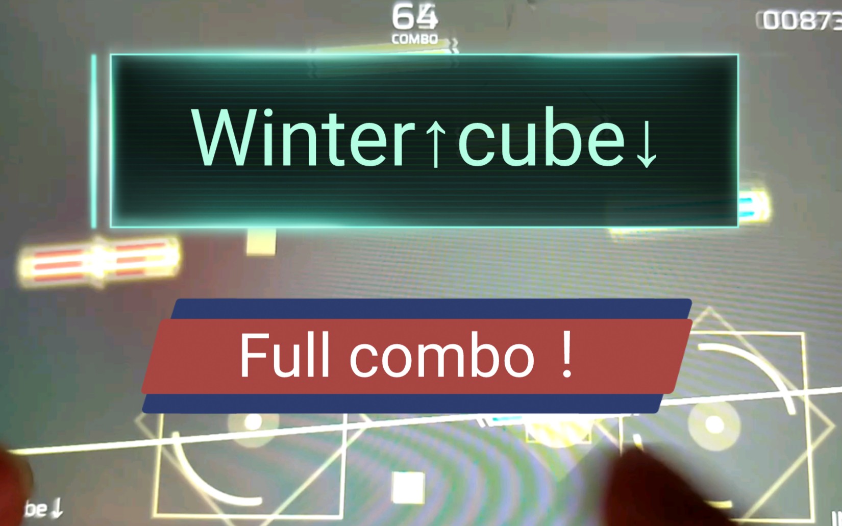 [phigros(手元)]winter↑cube↓ in.lv.13 full conbo