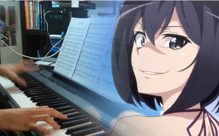 城下町的蒲公英ed「honey73come!」(钢琴版有谱)_哔哩哔哩_bilibili