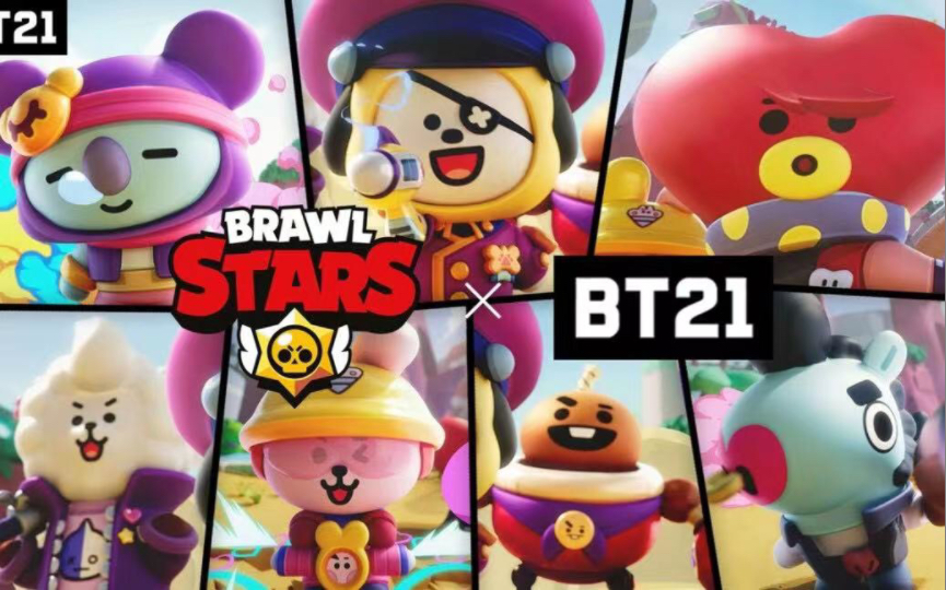 bt21皮肤展示荒野乱斗