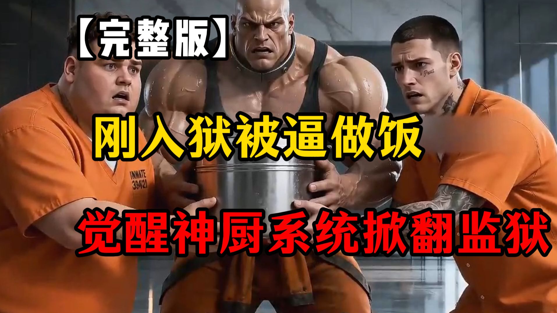 【完整版】 刚入狱被逼做饭，觉醒神厨系统掀翻监狱!!!