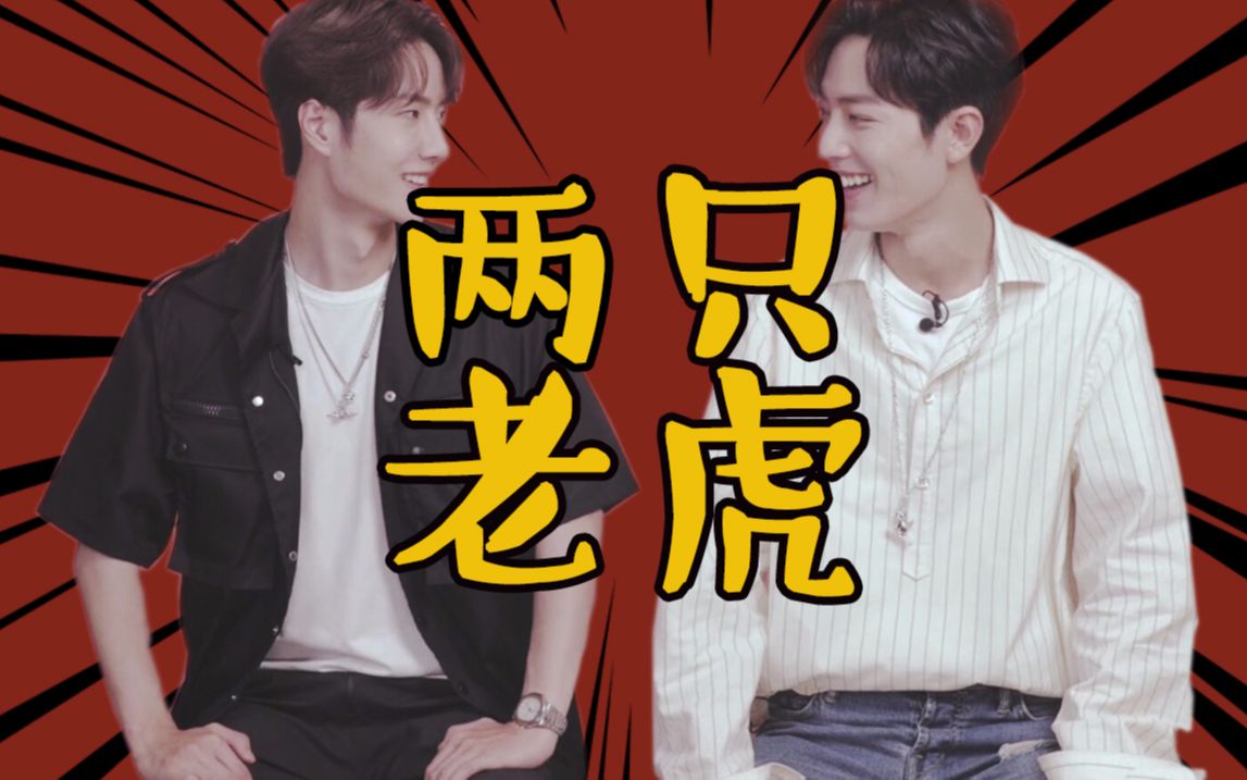 活动  【博君一肖】《两只老虎》| 用bjyx的方式打开 王一博x肖战混剪