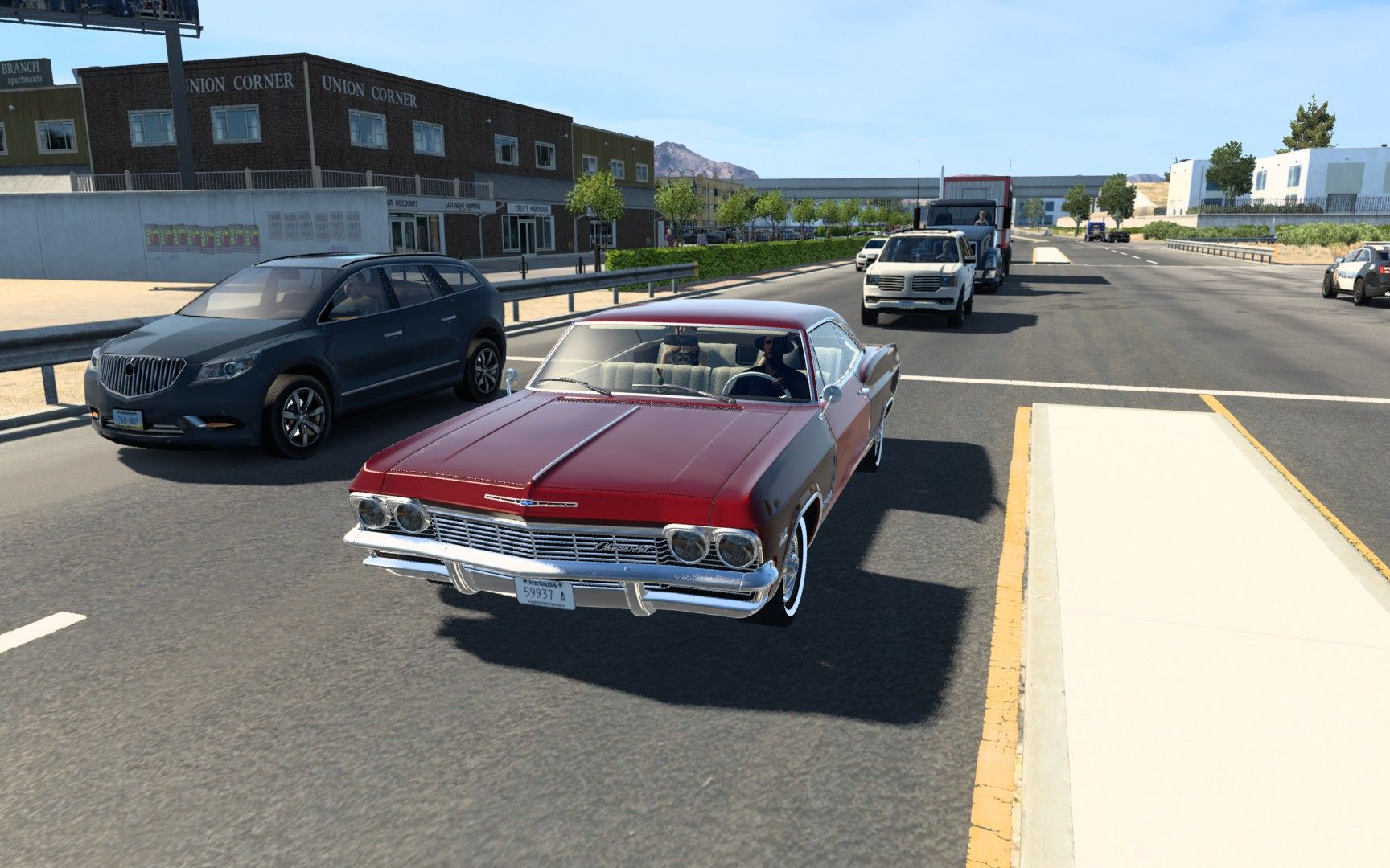 欧美卡通用mod:雪佛兰 impala ss 65轿车 1.43