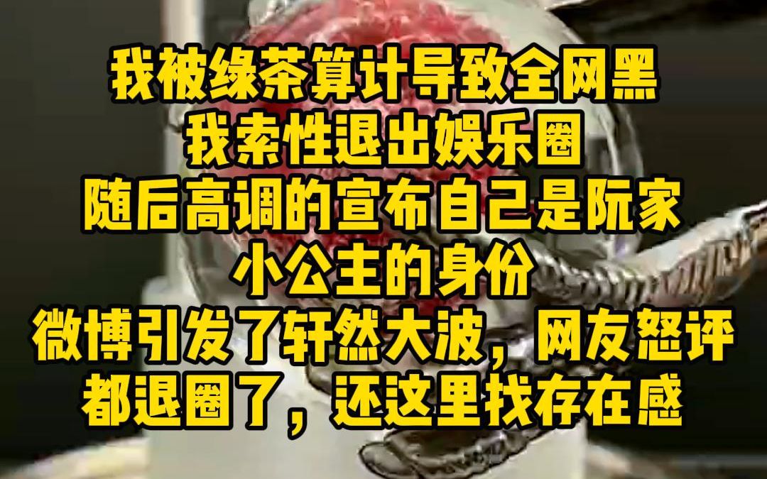 《翻身阮阮》我被绿茶算计导致全网黑,我索性退出娱乐圈,随后高调的宣布自己是阮家小公主的身份,网上引发了轩然大波,网友怒评:都退圈了,还这里...