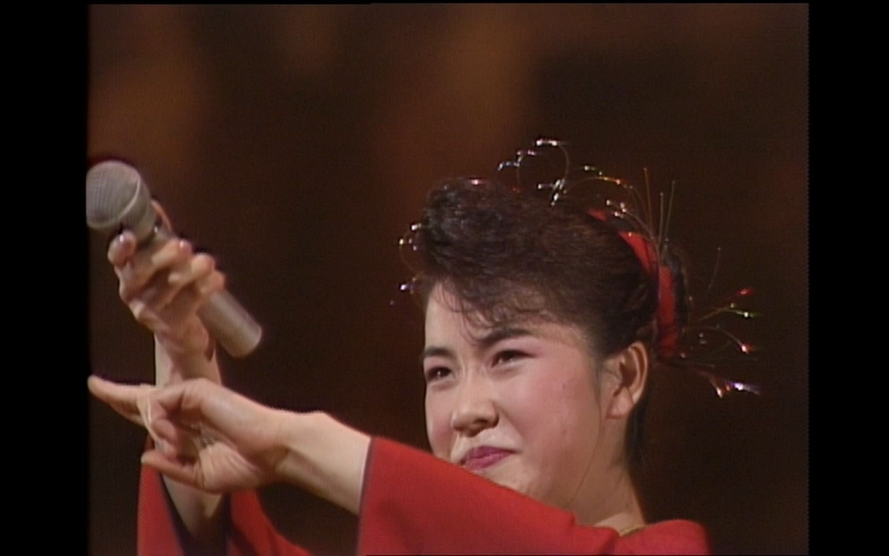 [图]祝い酒 坂本冬美 1988 紅白初出場