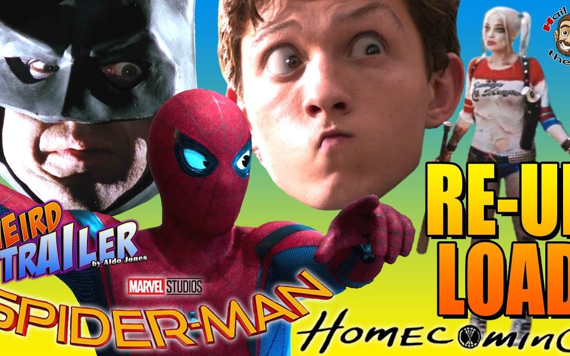 蜘蛛人:归来搞笑预告片-spider-man homecoming weird trailer (re