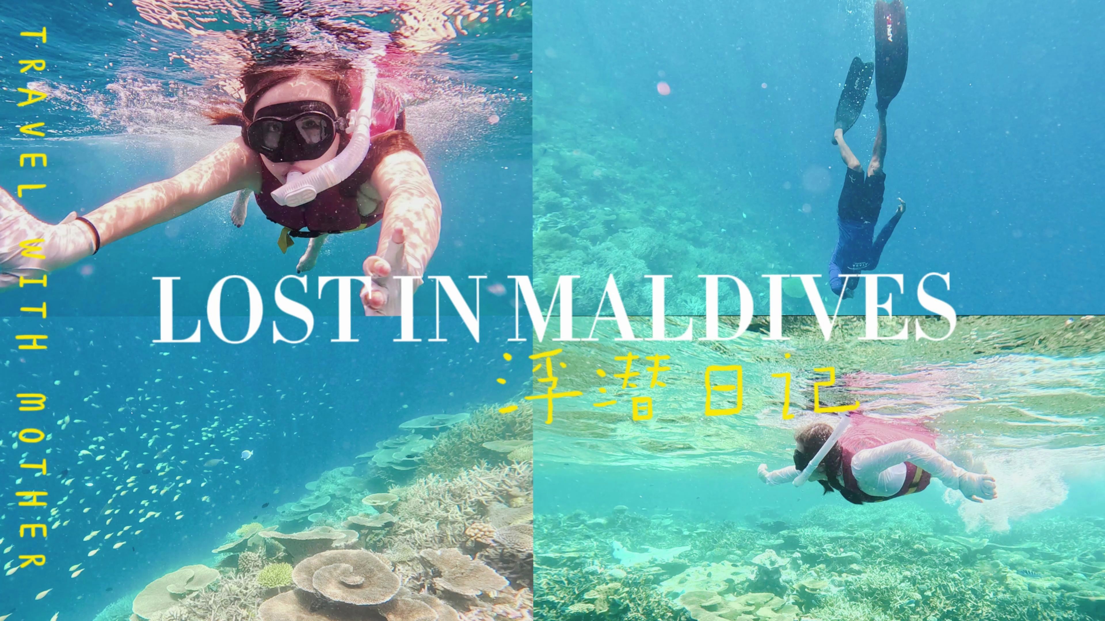 [图]Lost in Maldives｜阿雅达VLOG· Episode 4 沉浸式浮潜日记