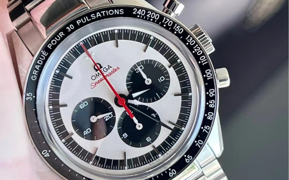 【欧米茄ck2998熊猫】欧米茄超霸熊猫2998大热门绝版,限量第2423枚