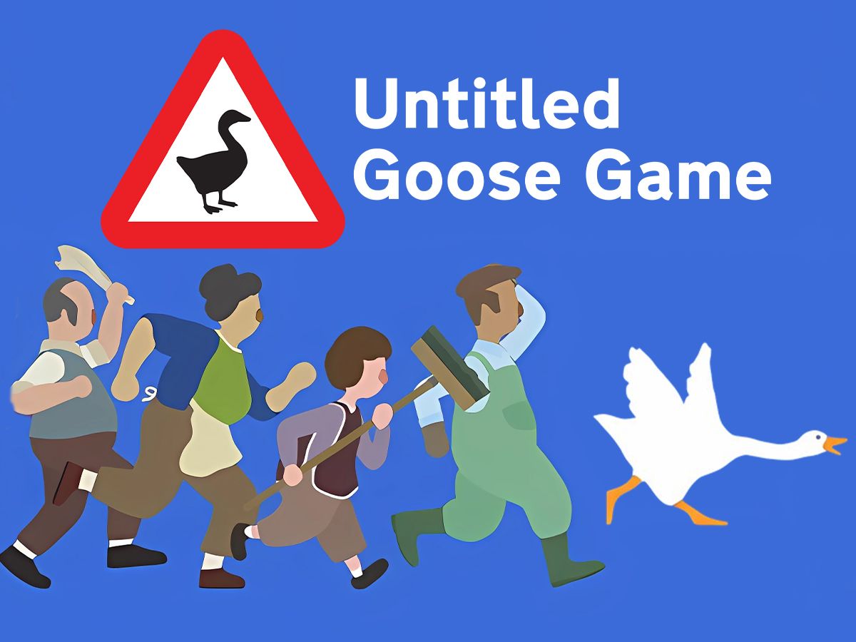 【4K】《Untitled Goose Game》完美剧情流程攻略(全额外任务、全成就、金皇冠)大鹅模拟器模拟人生