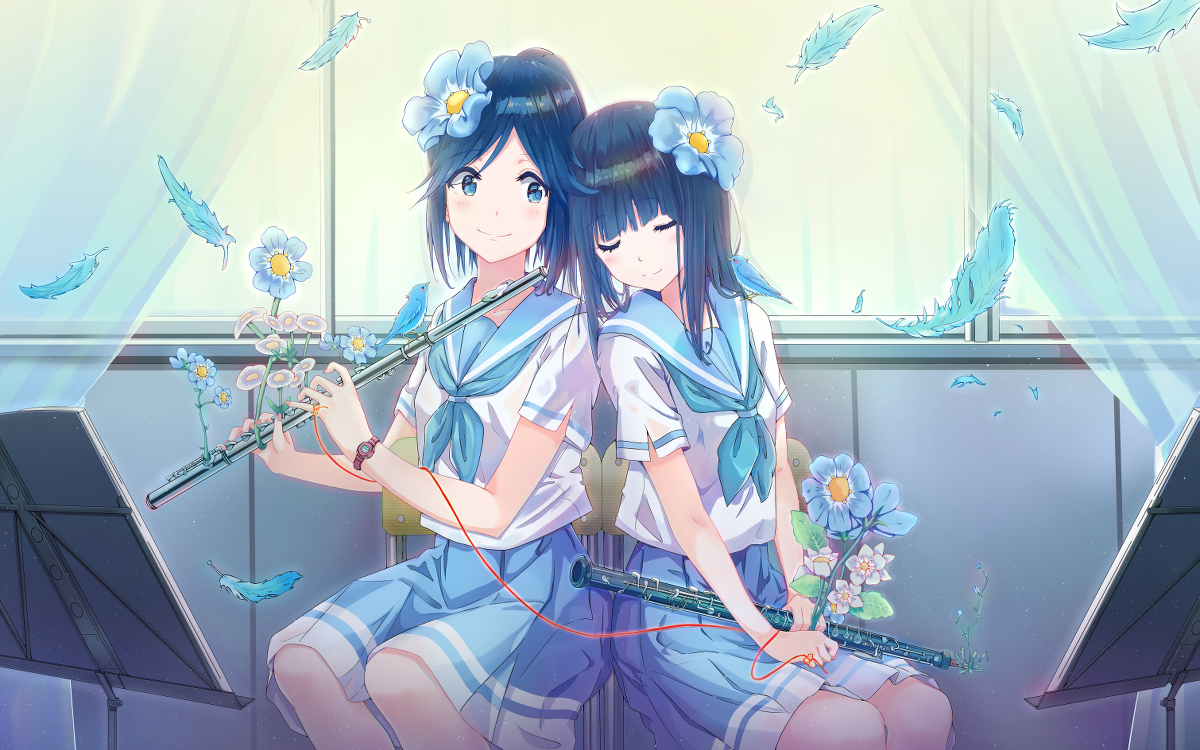 【镜头提纯/人声采样】利兹与青鸟&能登麻美子【镜头提纯】刀光剑影