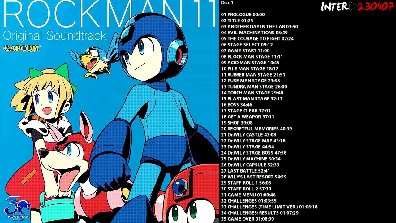 [图]洛克人11（Mega Man 11）OST原声合集