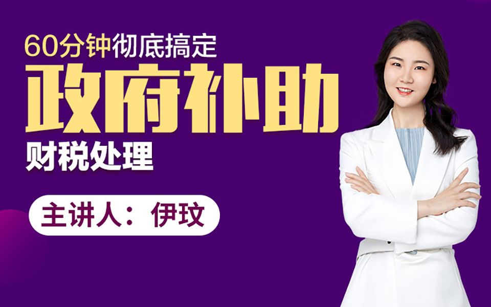 收到「政府补助」账怎么做?税怎么交?最新案例解析来了!哔哩哔哩bilibili