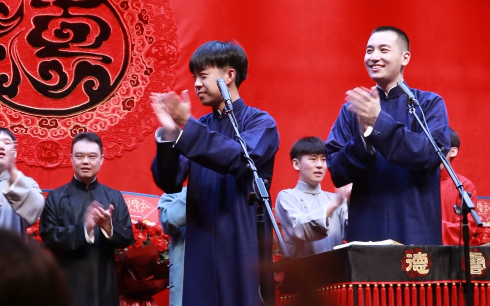 【张九龄王九龙】210506德云九队天津德云社集体返场介绍成员部分!