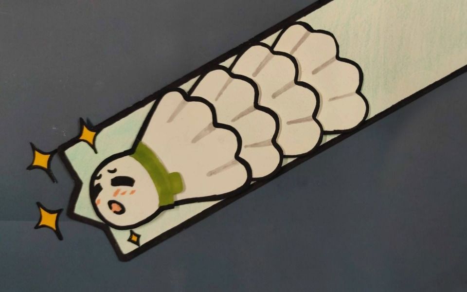 被撅--【定格动画】还原罗小黑羽毛球名场面