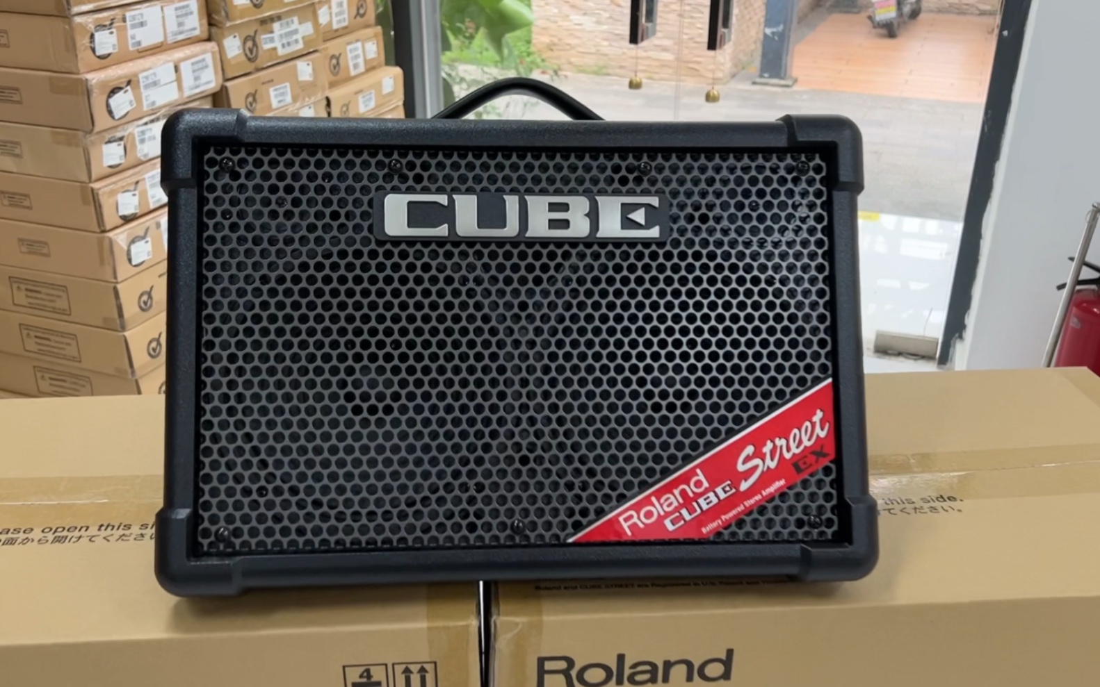 罗兰音响ex音箱,大家都在用,ex路演音响,roland罗兰音箱cube street