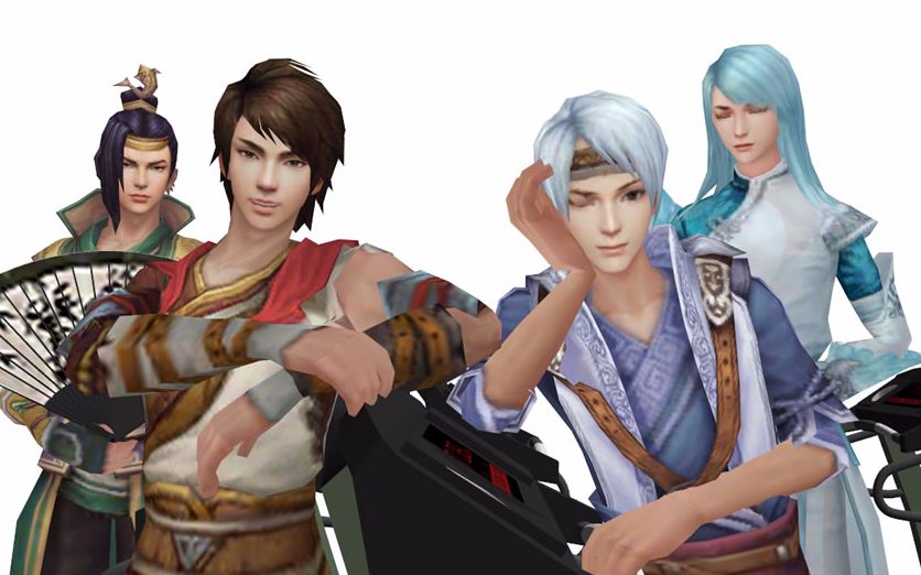 【灵主mmd】here it go again 百里登风 单雨童 良垣 北宫杵