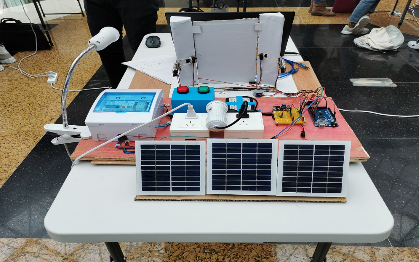 萌新尝试用arduino制作一个智能家居之断电系统模型