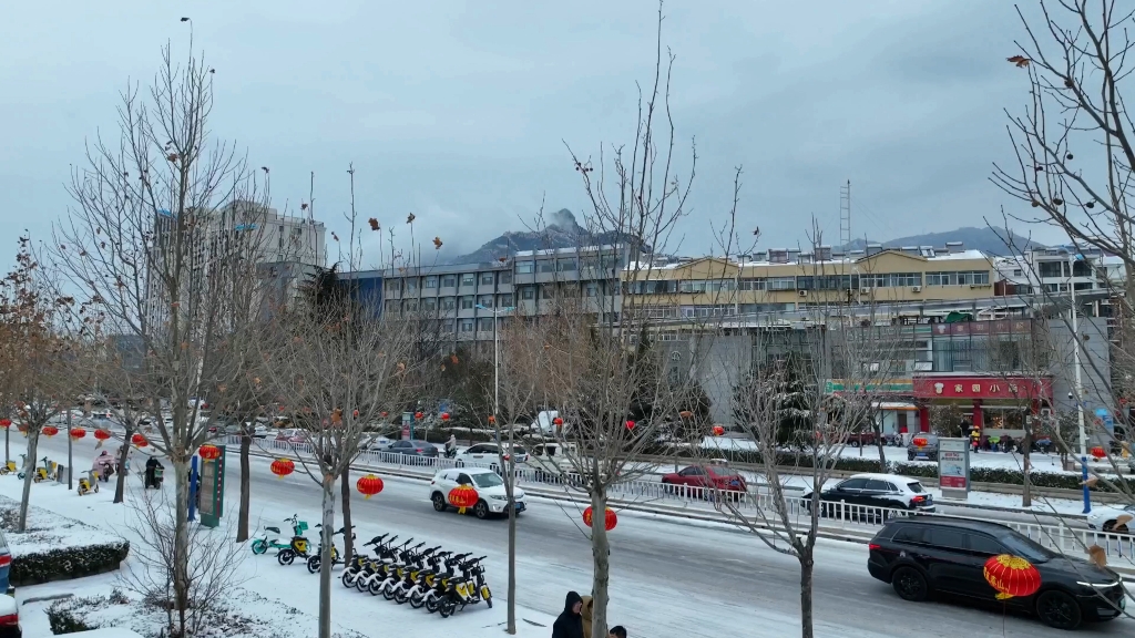 泰顺看雪图片