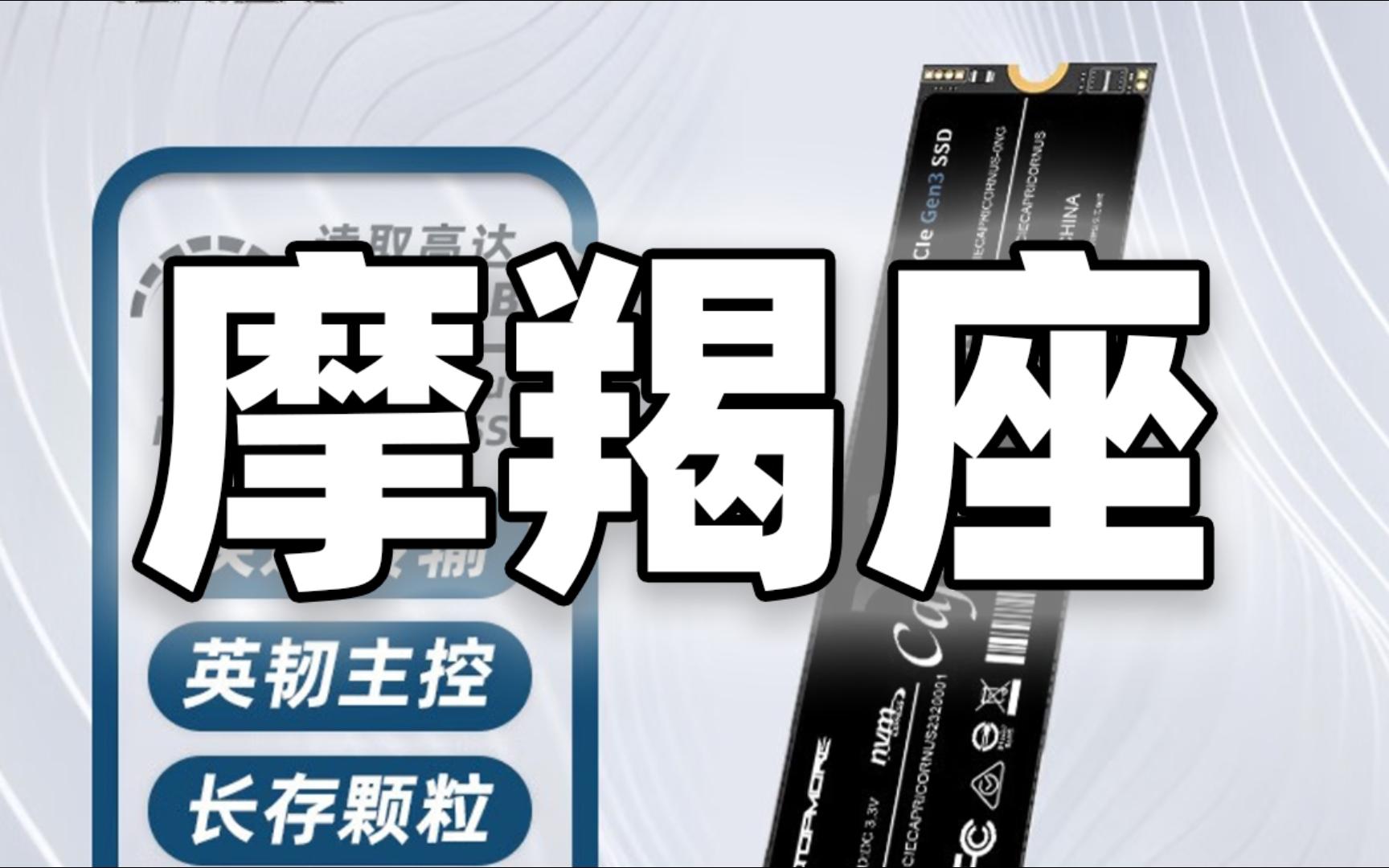 继续 纯国产长江颗粒固态 达墨摩羯座 2T 英韧5216哔哩哔哩bilibili