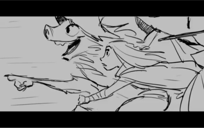 【wdas】《寻龙传说》删减片段(逃脱namaari)#disneyraya